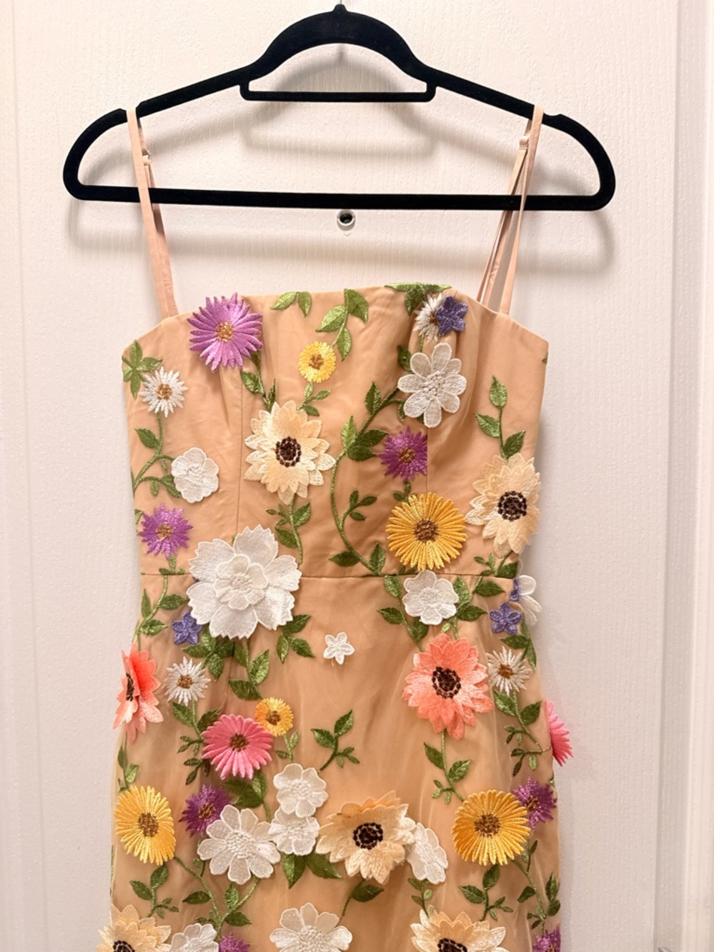 Helsi Gemma 3D floral Embroidered Midi Dress in Multi Size XS NWT - Picture 5 of 7